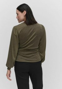 STOCKH LM Felice lurex - Långärmad tröja - olive green