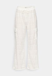 PANT CHAIN  - Pantalon cargo - cloud dancer