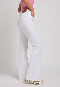 Lee BREESE - Jeans bootcut - illuminated white