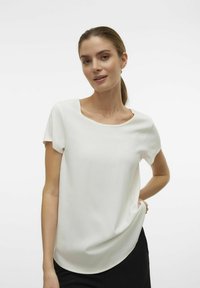 Vero Moda VMBELLA SS  NOOS - T-shirt basic - snow white