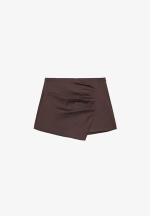 Calliope, PANTALONE TINTA UNITA - Skort - cioccolato scuro