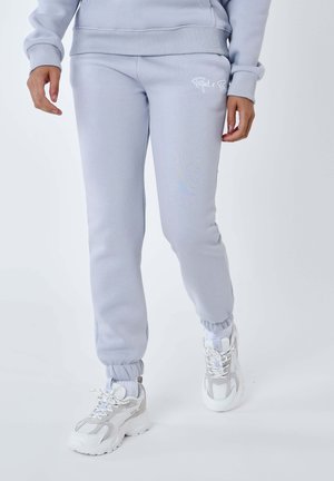 JOGGING SIGNATURE - Pantalon de survêtement - bleu glacé   blanc
