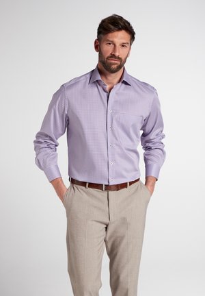 COMFORT FIT - Shirt - pink/blau