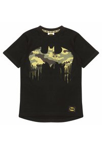 Popgear DC Comics Batman Camo Logo Girls T-Shirt Black