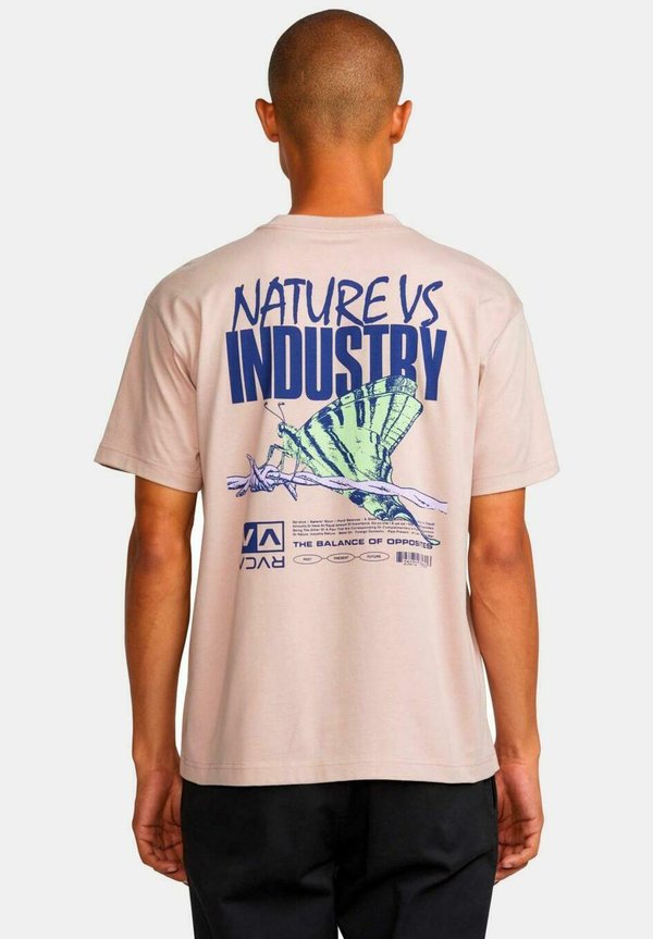 NATURAL SCIENCE - Print T-shirt - pale mauve