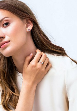 Sif Jakobs Jewellery BIELLA UNO PICCOLO - Øreringe - Silver & Rainbow