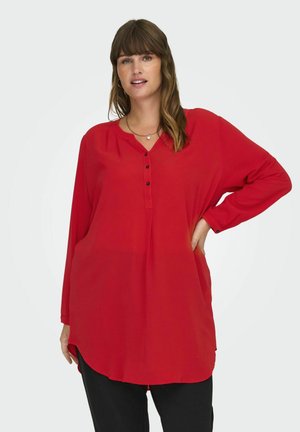 CURVY - Tunika - high risk red