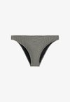 CLASSIC MINI CHECK BIKINI BRIEFS - Bas de bikini - black