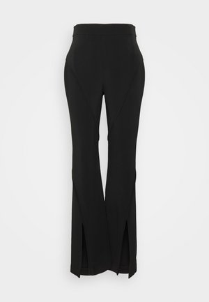 HENRY INVERTED SEAM PANTS - Pantalon classique - black