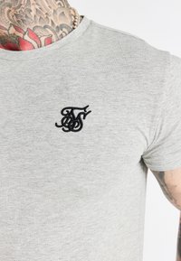 SIKSILK GYM TEE - T-paita - grey marl