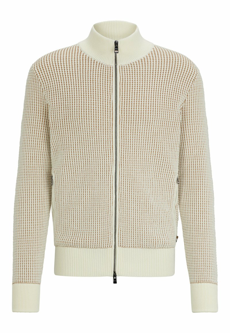 BOSS Men's Idino Cardigan White