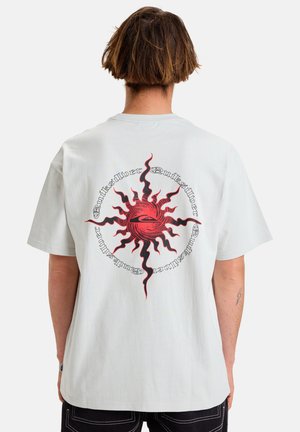 Print T-shirt - grey