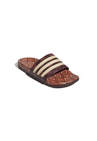adidas Performance ADILETTE COMFORT - Pool slides - mystery brown   easy yellow   mystery brown