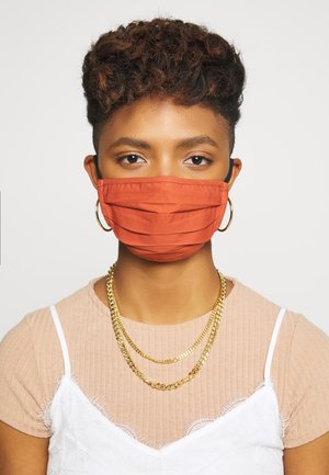 5 PACK - Stoffmaske - brown/pink/green