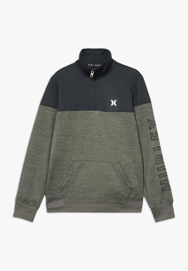 SOLAR 1/2 ZIP - Sweatshirt - clay green heather