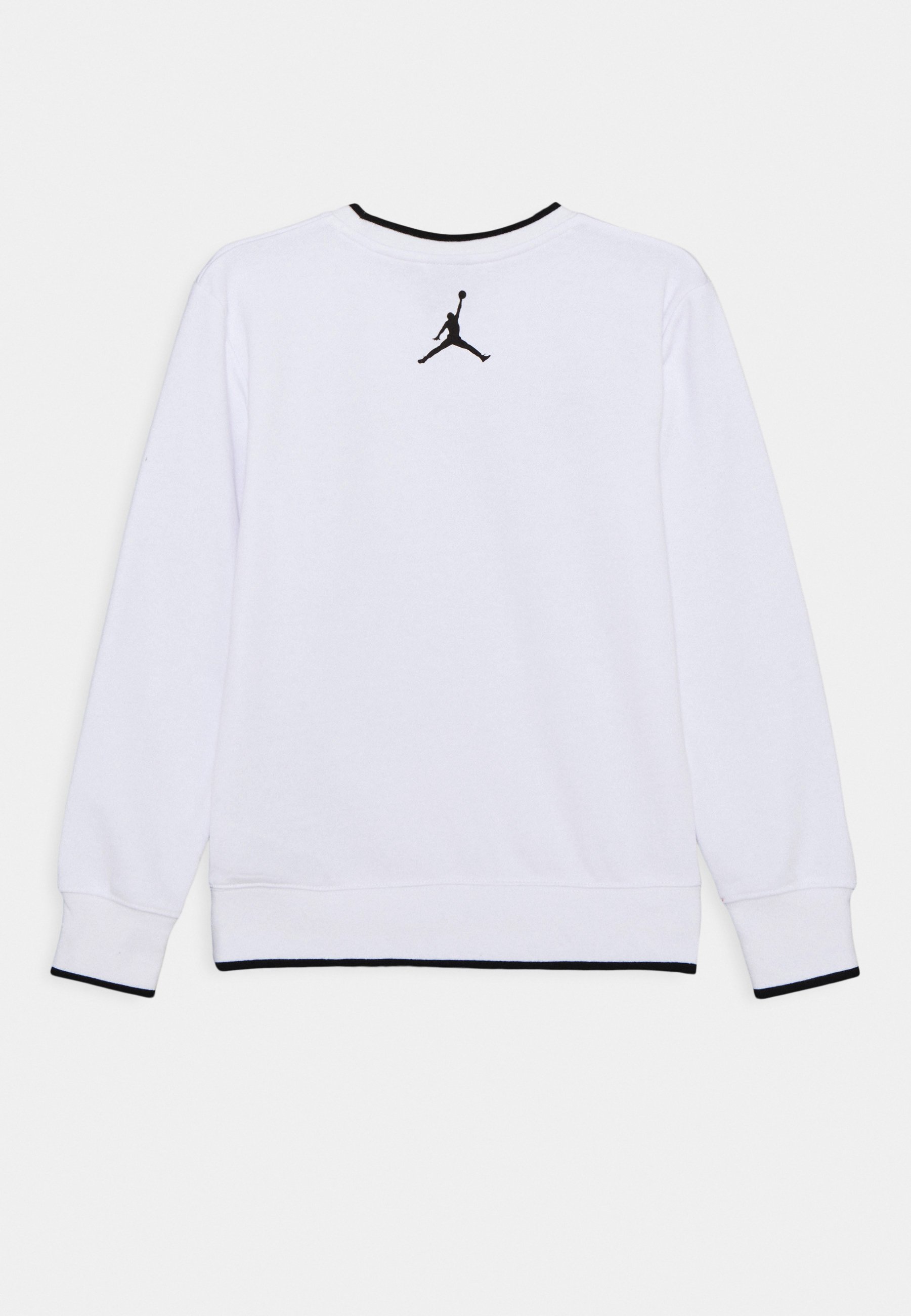 nike jordan jumpman crew neck sweat in grey