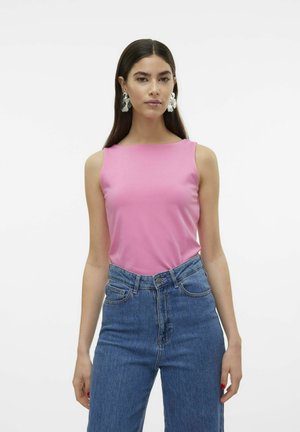 Vero Moda VMMILLION TOP - Top - pink cosmos