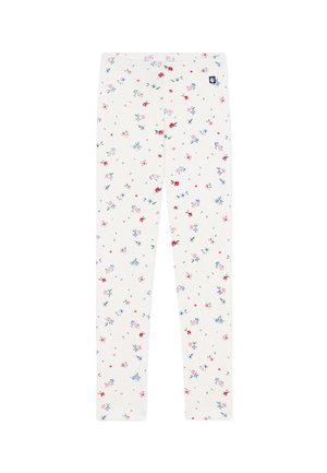 MIT BLUMENMUSTER - Leggings - marshmallow multico