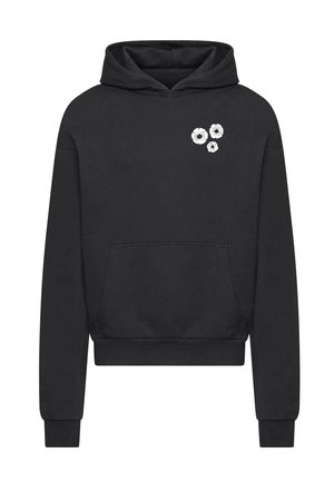 Mister Tee, BOLD FLOWERS HEAVY BOX  - Hoodie - black