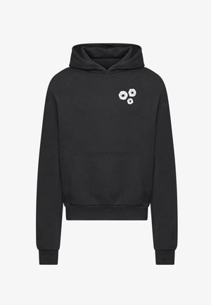 Mister Tee, BOLD FLOWERS HEAVY BOX - Kapuutsiga pusa - black