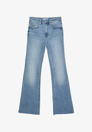 D74 - Flared-farkut - moon washed