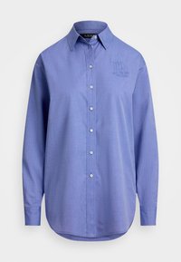 RELAXED FIT COTTON SHIRT - Shirt - blue