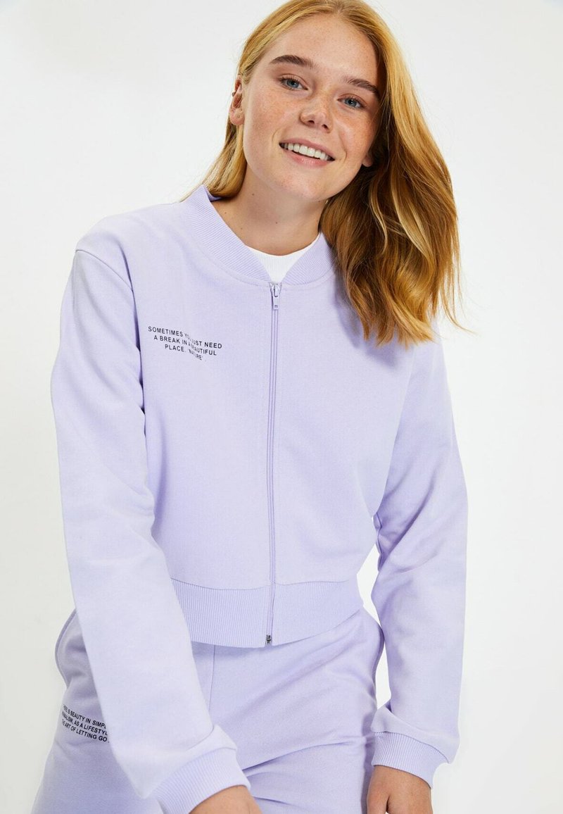Damen Sweatshirts | Trendyol PARENT Sweatjacke purple/lila - TD35594 Damen Sweatshirts | Trendyol PARENT Sweatjacke purple/lila - TD35594