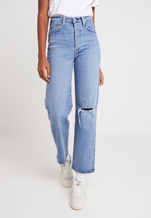 Jean droit - light-blue denim