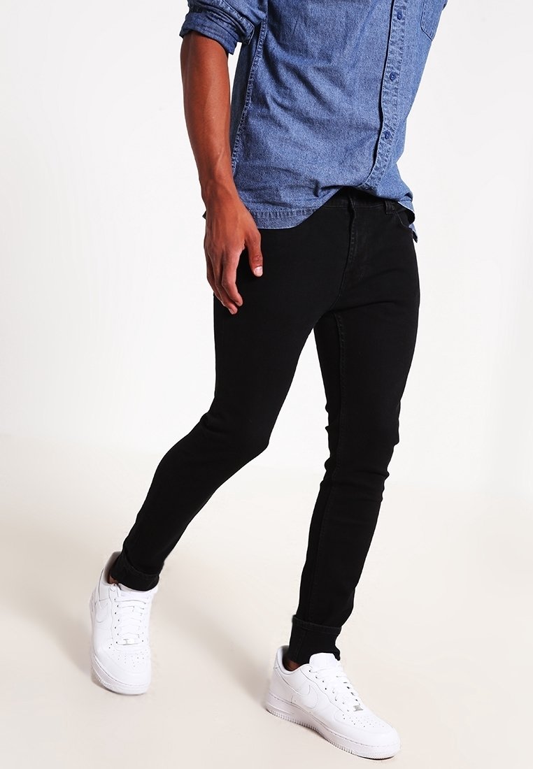 Only & Sons Vaqueros pitillo - black