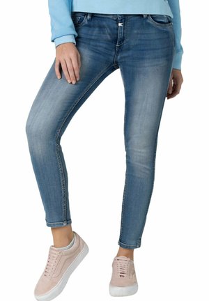TIMEZONE ALEENA - Slim fit jeans - aqua blue wash