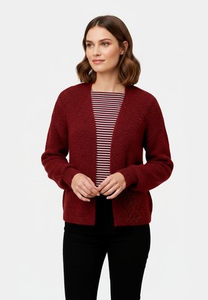 zero Gilet - dark red melange
