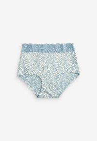 Next FOUR PACK - Slip - cream blue printed