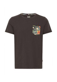 BHFLORENS - Print T-shirt - phantom grey