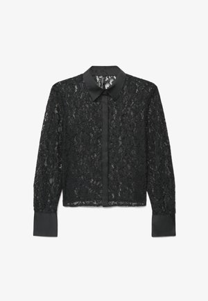 Calliope, CAMICIA PIZZO - Chemisier - ultrablack
