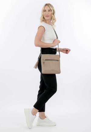 Tamaris CARISSA - Cross body bag - taupe