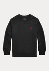 COTTON JERSEY LONG SLEEVE TEE 7-14Y - Langarmshirt - black