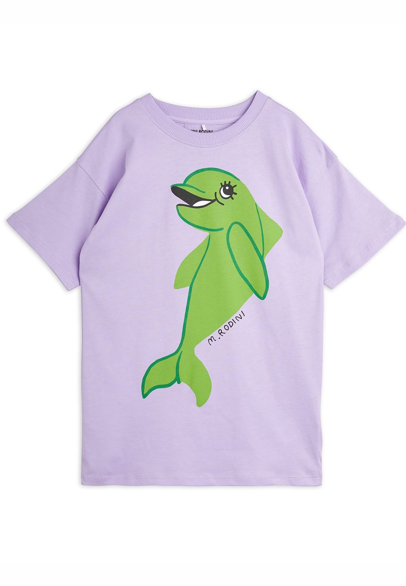 mini rodini dolphin dress Mini Rodini DOLPHIN DRESS - Robe en jersey - purple/violet