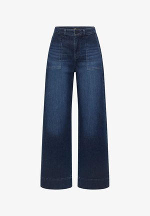 LANIUS, Wide Leg - dark blue denim