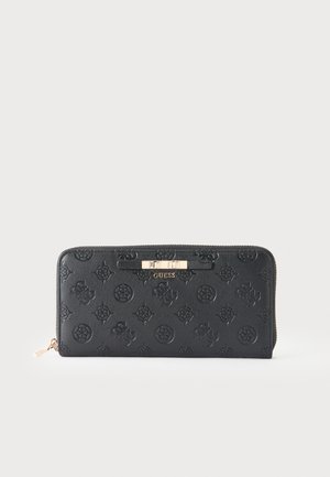 Guess, CARMELLA LARGE ZIP AROUND - Portefeuille - black