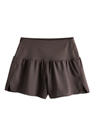 Next, REGULAR FIT - SOFT WAISTBAND RUN SHORTS . - Shorts - chocolate brown