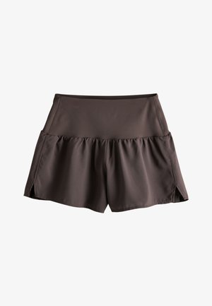 Next, REGULAR FIT - SOFT WAISTBAND RUN SHORTS . - Shorts - chocolate brown