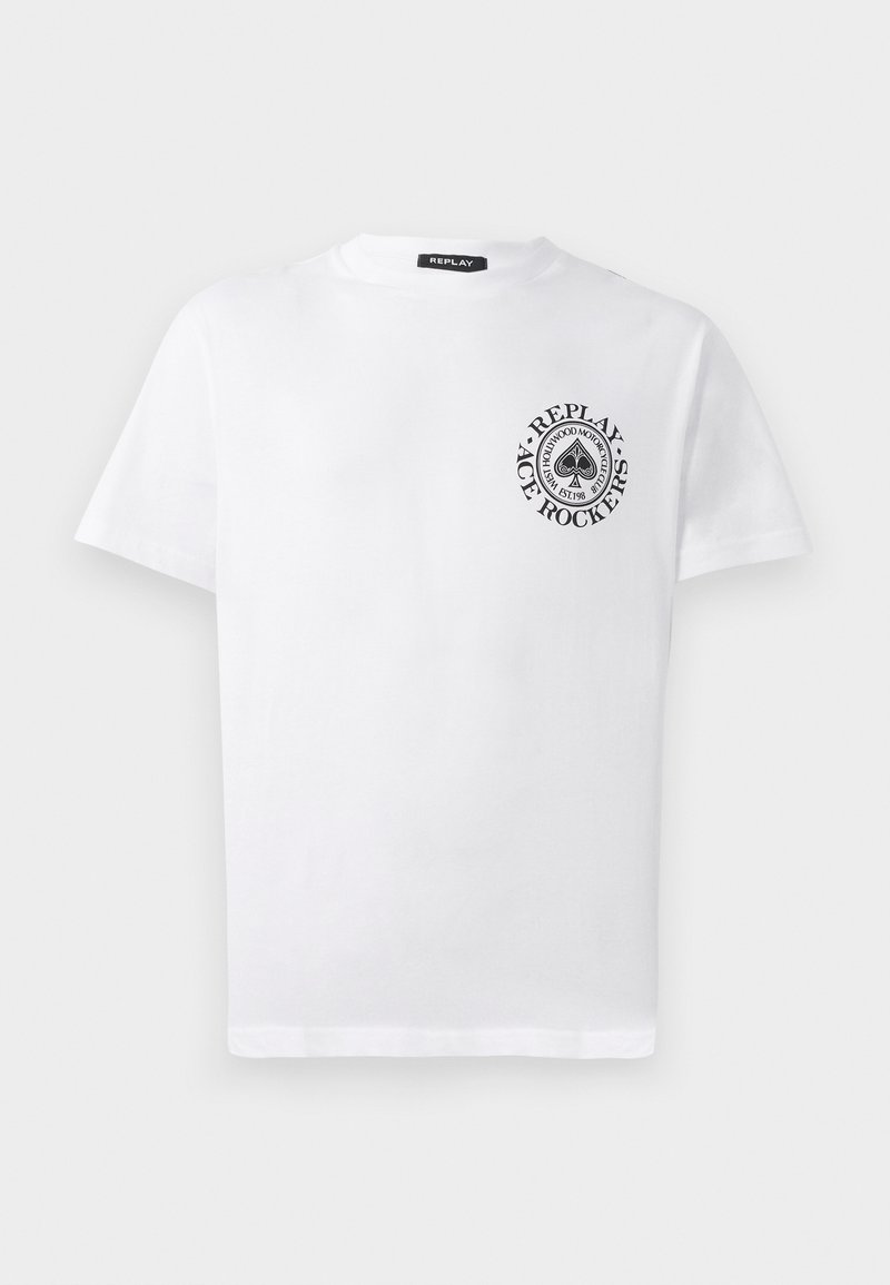 Replay T-shirt print wit