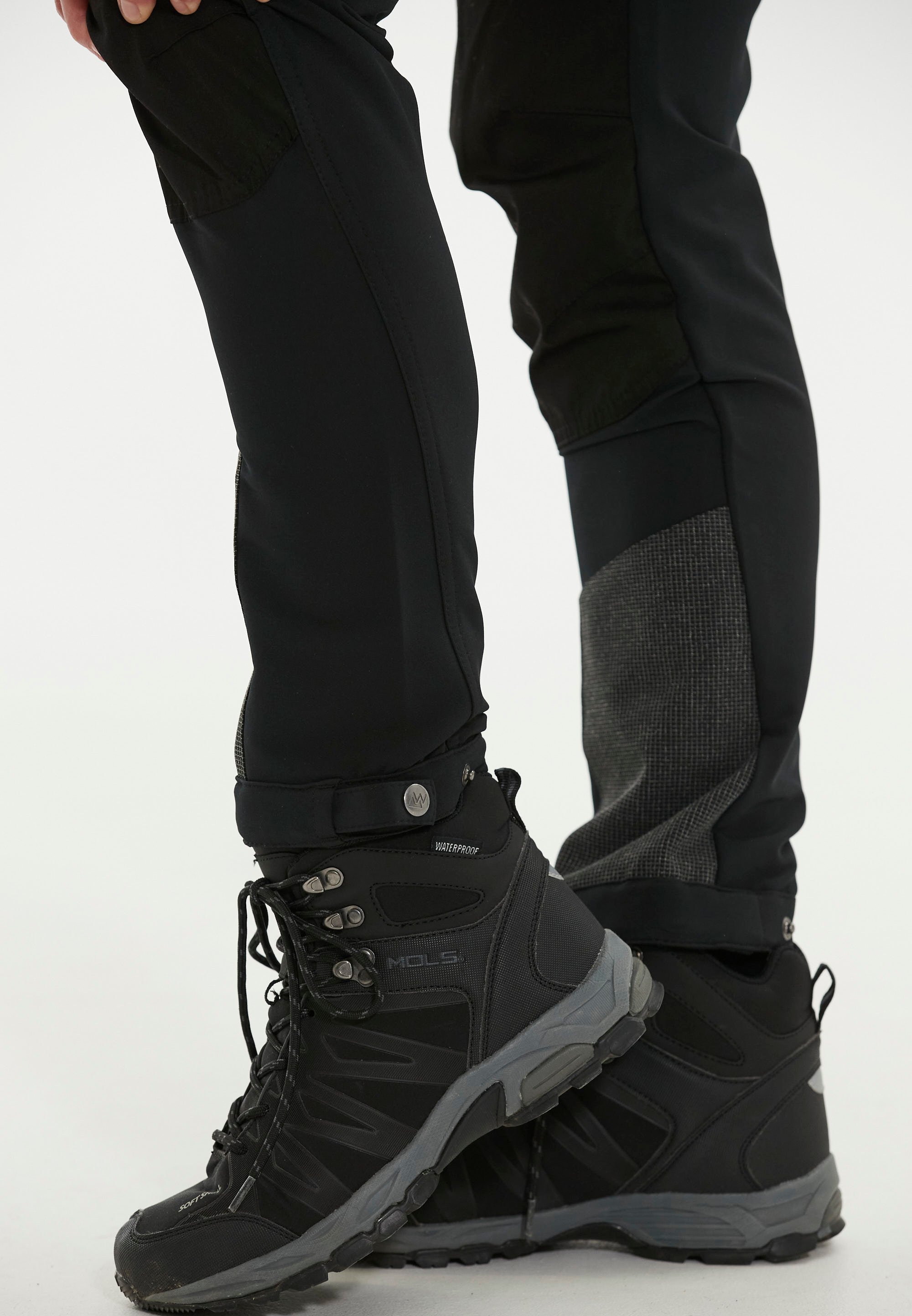 WHISTLER Pantaloni Softshell Donna Con Fodera In Rete E Ventilazione – Robusti, Traspiranti, Girovita Regolabile