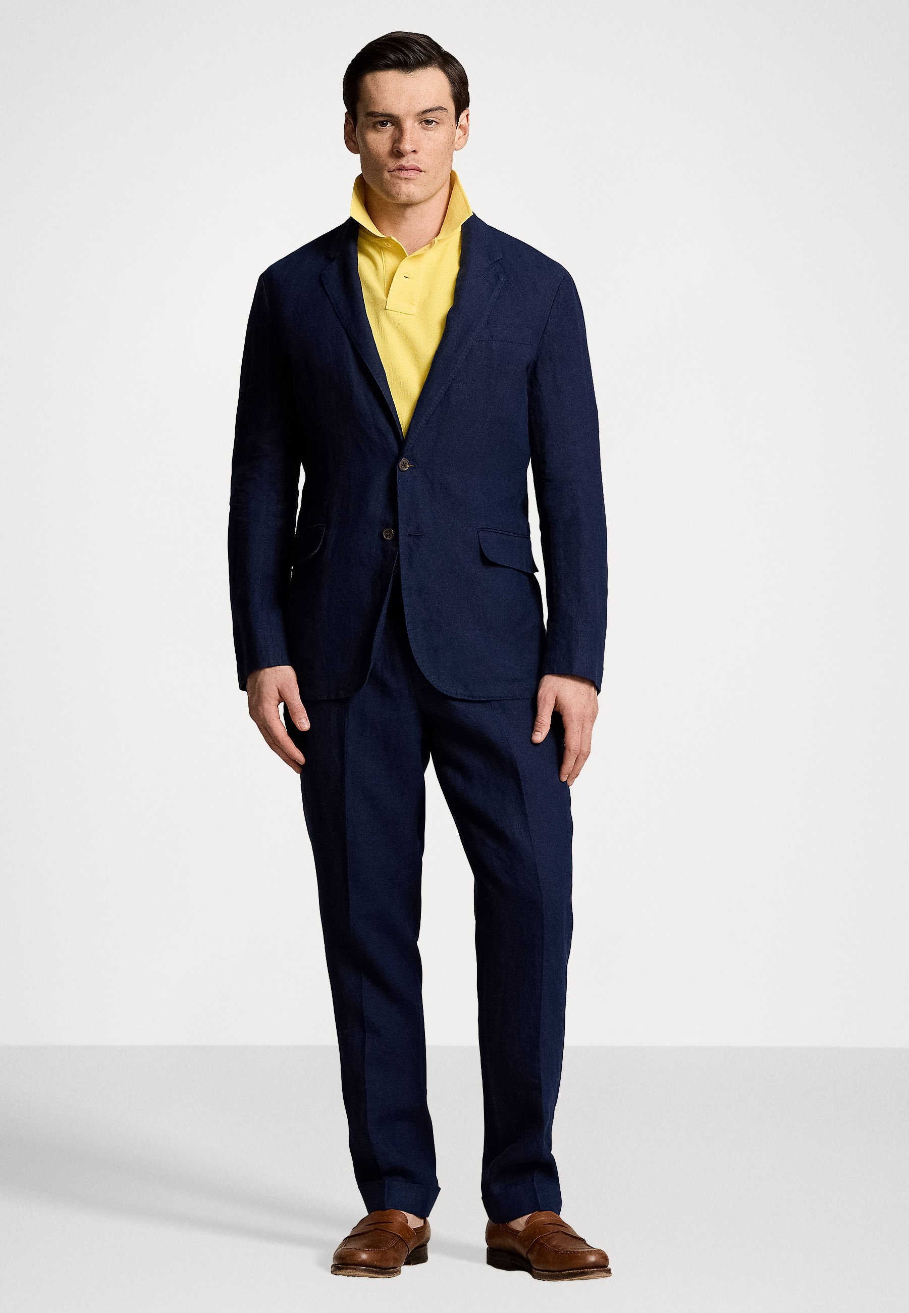 ジャケット・アウター Polo Ralphlauren Navy Blazer Pants Suit Polo Ralph Lauren POLO SOFT MODERN LINEN SUIT JACKET - Suit