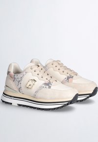 LIU JO WITH PYTHON-PRINT - Sneakers - sand