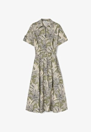 Motivi, VESTITO CHEMISIER CON STAMPA - Robe chemise - verde militare