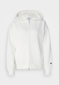 ICONS FULL ZIP HOODIE LOGO - Sudadera con cremallera - off-white