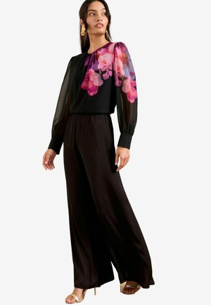 Love & Roses Palaidinė - black floral