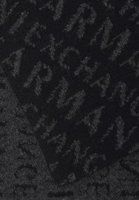 Armani Exchange SCARF UNISEX - Sciarpa - black/dark grey melange