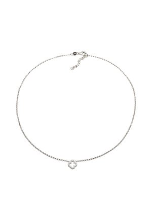 SPARKLING CLOVER - Collier - silver-coloured
